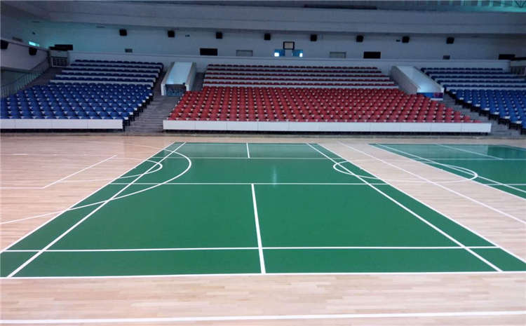 指接板舞臺實木地板結構