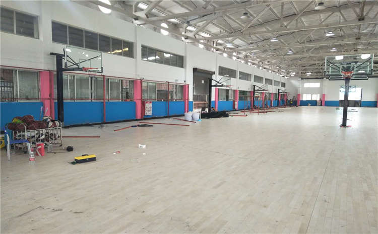 單層龍骨結構籃球木地板生產廠家
