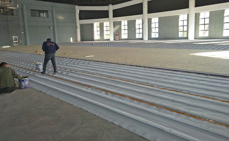 硬木企口實木運動地板怎么維修?