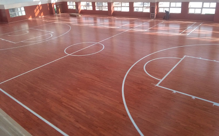 河南專用運動木地板結構