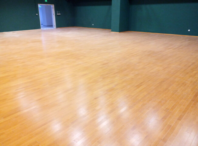 北京360大廈運動木地板