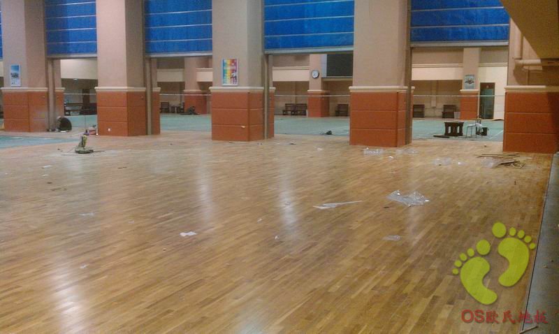北京市星河實驗小學運動木地板圖