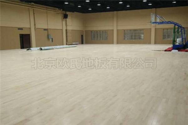 南水北調中線干線河北分公司運動木地板成功案例