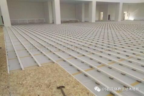 寧夏石嘴山星海中學體育木地板案例