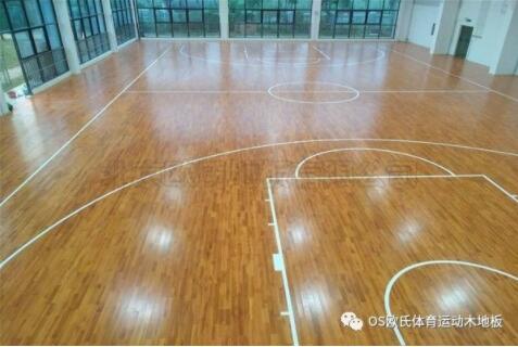 湖南華電常德發電有限公司運動木地板案例