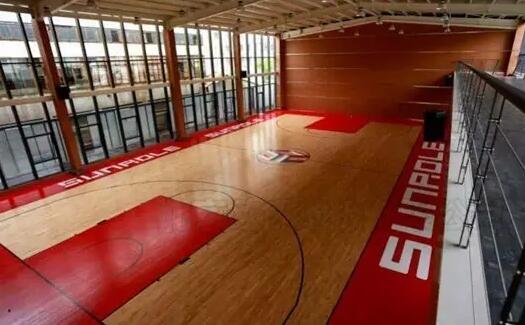 運動木地板效果圖七     泉州盛榮集團