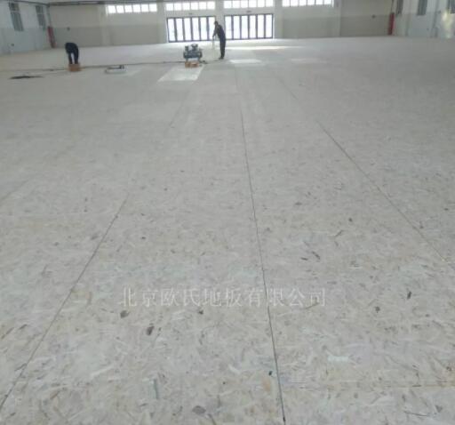 山東德州臨邑**中學體育館木地板成功案例