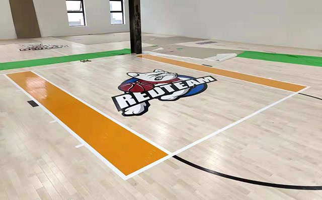 北京朝陽區(qū)祈園文化創(chuàng)意小鎮(zhèn)運(yùn)動(dòng)木地板項(xiàng)目